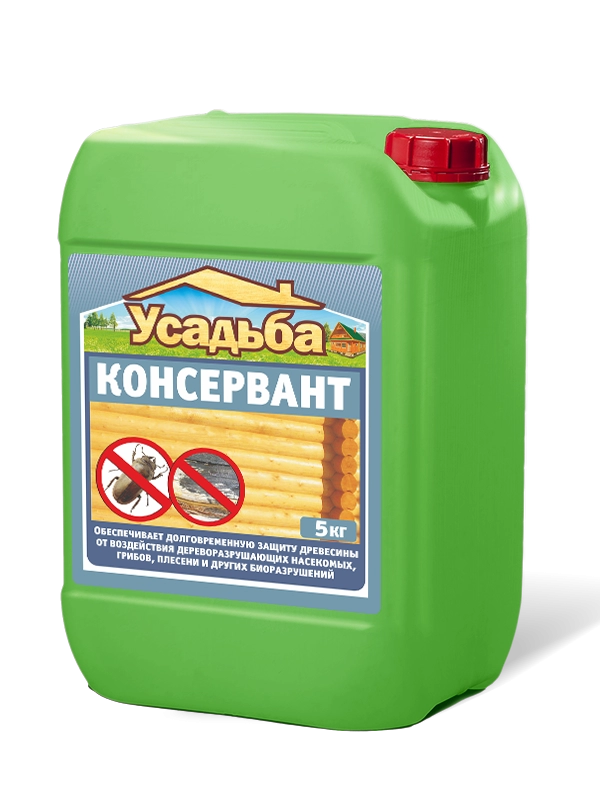  Консервант УСАДЬБА  5,0кг (от плесени и насекомых) У-201