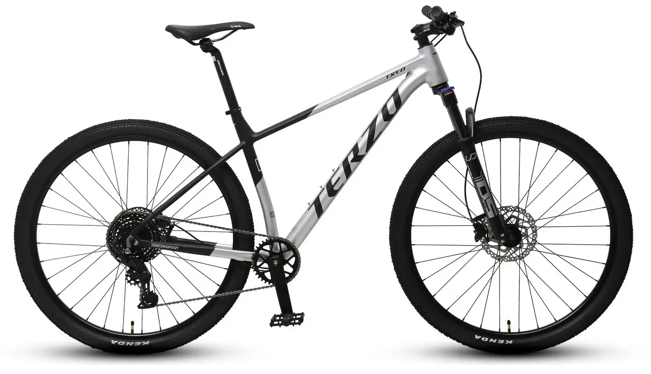  Велосипед TXED TERZO (29",9ск.) рама 17" matt black/silver