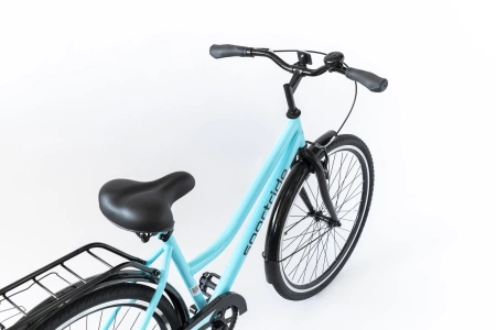  Велосипед SPORTRIDE CITY 26 (1 ск., рост OS) бирюзовый 2025