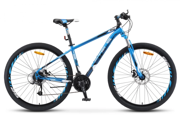  Велосипед STELS 29" Navigator-910 MD V010, рама 16,5", синий-черный /LU079161/