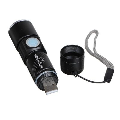  Фонарь ручной аккум. 3Вт, 1200мАч, 3 режима, USB /224-019/