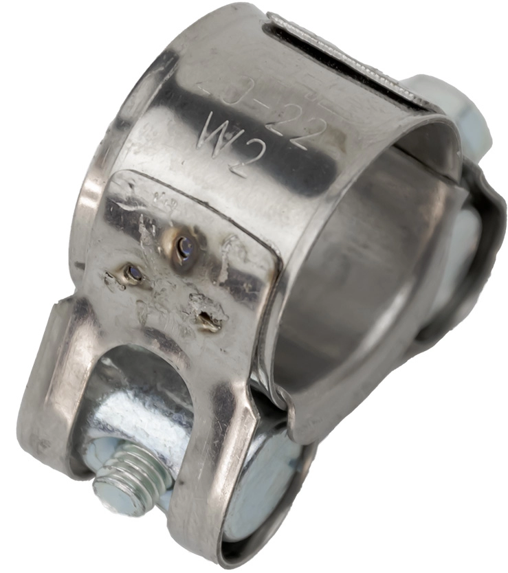  Хомут усилен. нерж. D  20-22мм