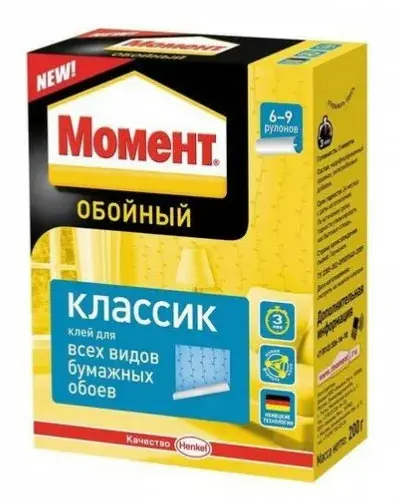  Клей обойный "Момент Классик" 200гр