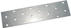  Пластина крепежная  40* 80*1,5 цинк