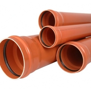  Труба с раструбом 110*1,0м НАРУЖНАЯ