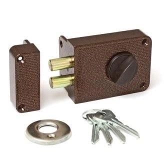  Замок накладной ЗН 1- 3  МЕДЬ