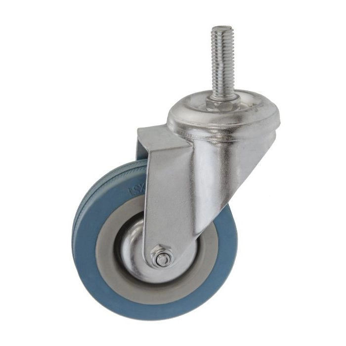  Опора колесная поворотная с болтом  75мм /0354/