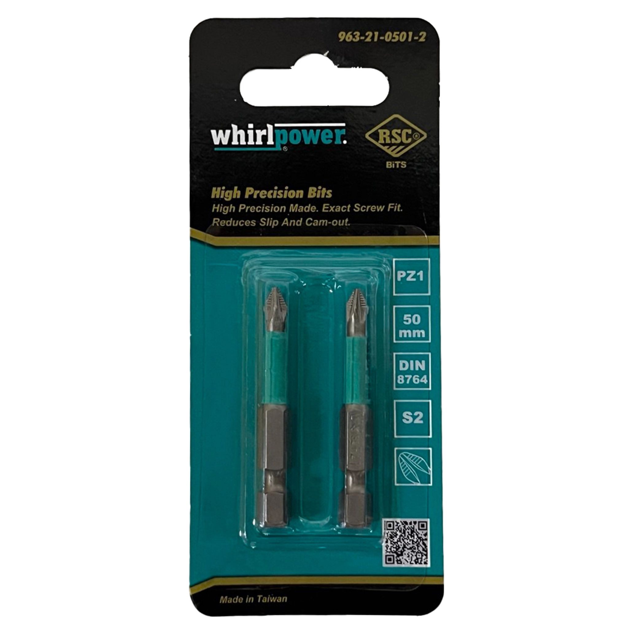  Биты WP PZ1 50мм (2шт) /30025/ 