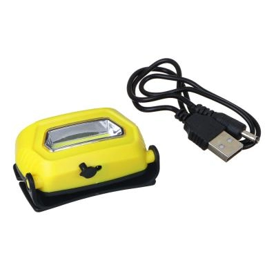  Фонарь налобный аккум. 7Вт, 200мАч, 3 режима, USB /221-071/ 