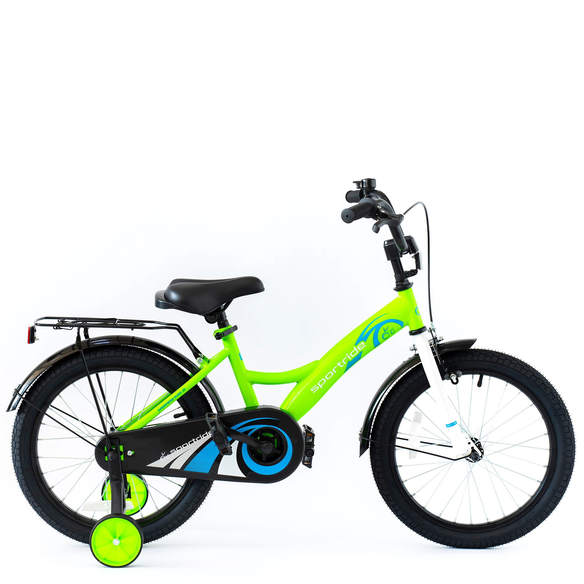  Велосипед SPORTRIDE KIDS 18 (1 ск., рост OS) зеленый 2025
