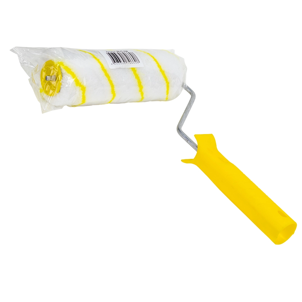  Валик АКРИЛ 180мм (с желтой полосой) /38-17/