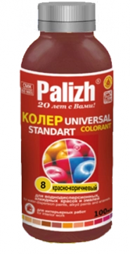  Паста колер.универс.№08 0,1л красно-коричневый ПалИж