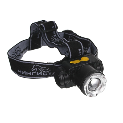  Фонарь налобный аккум. 5Вт, 1500мАч, 3 режима, USB /221-017/ 