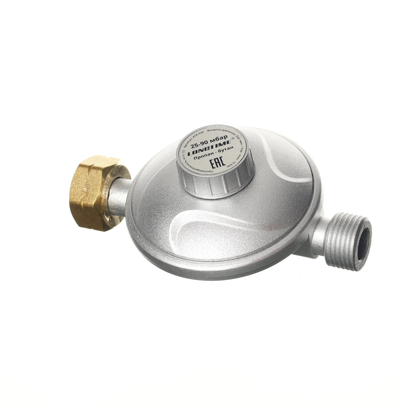  Редуктор д/газ. баллонов АTR-930 с рег.давления, выход под резьбу G1/2 *