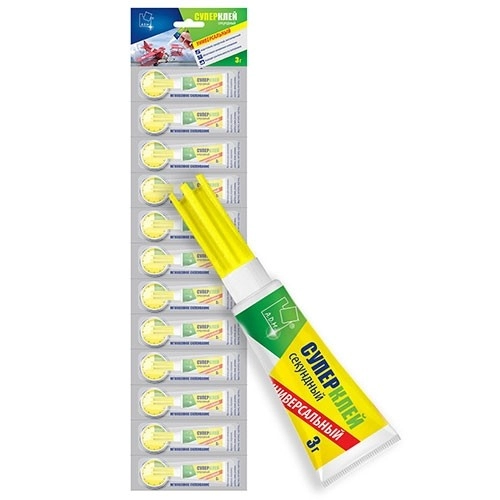  Клей Супер на блистере 3гр 