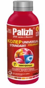  Паста колер.универс.№07 0,1л темно-красный ПалИж