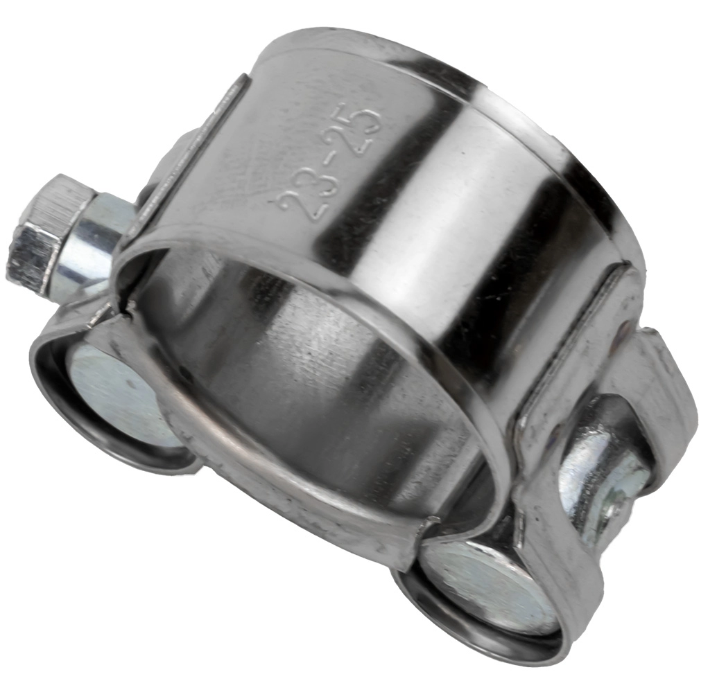  Хомут усилен. нерж. D  23-25мм