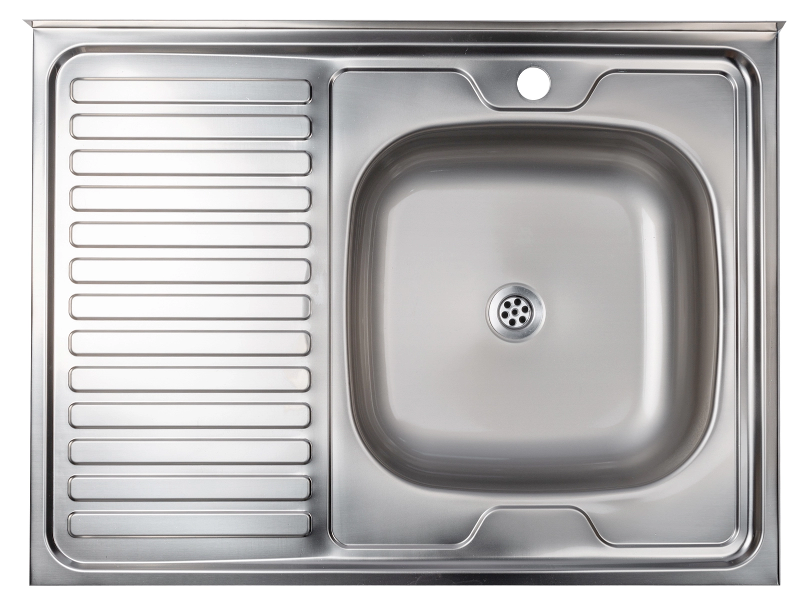  Мойка нерж 60*80 (толщ. 0,50мм) правая