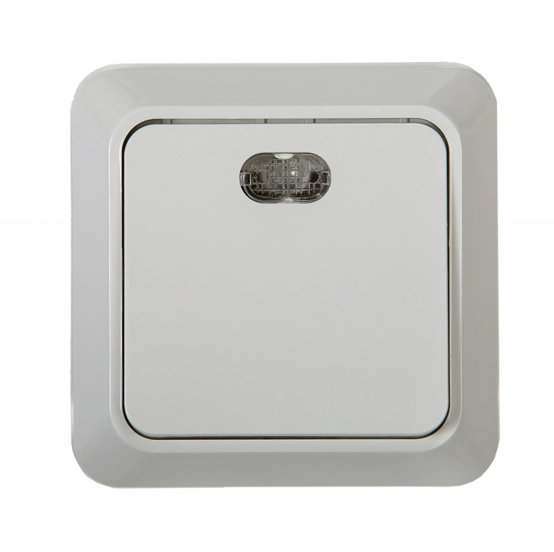  Выключатель InHome 1 ОП с индикатором /59754/