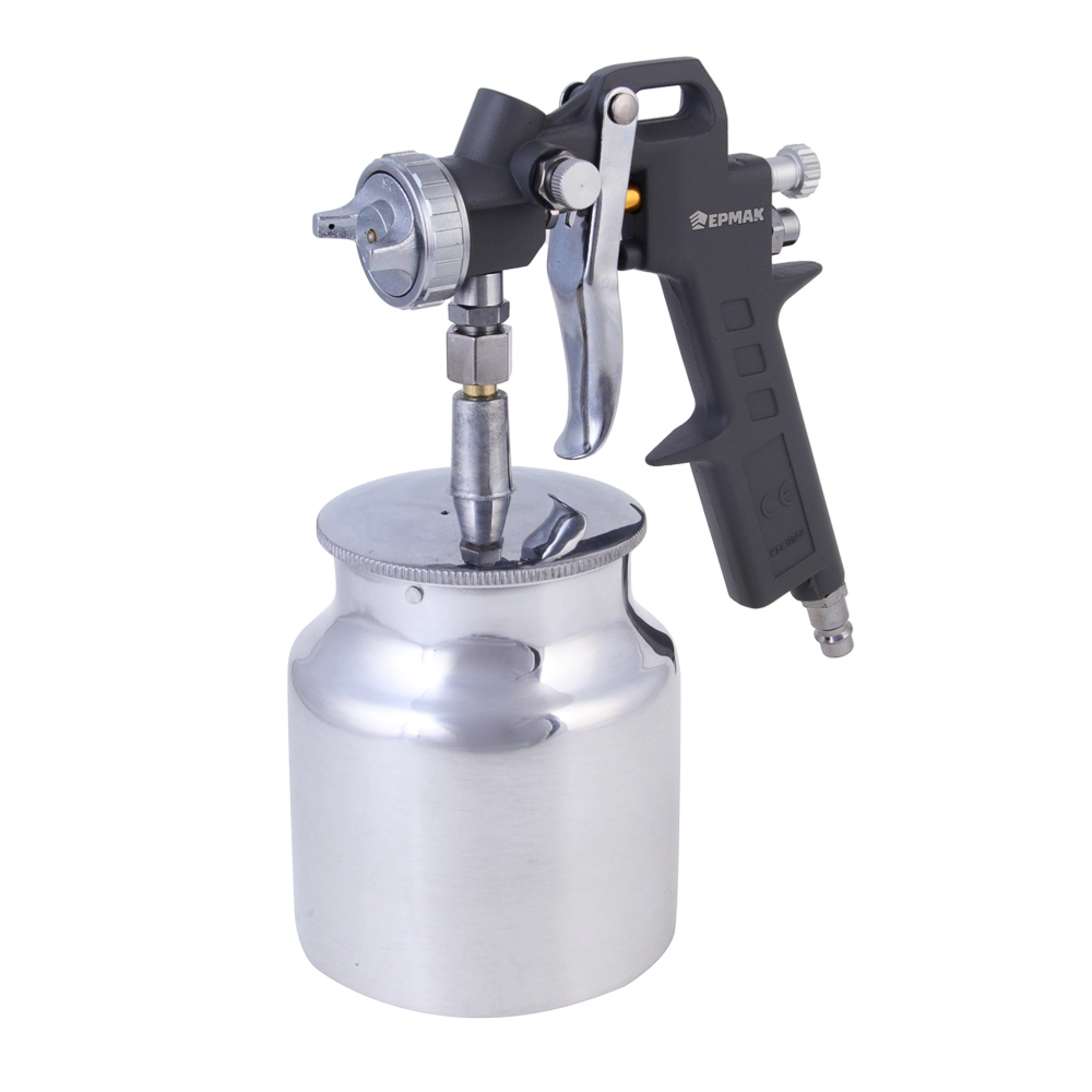  Краскораспылитель пневм. 0,75л нижний бачок /690-148/ 