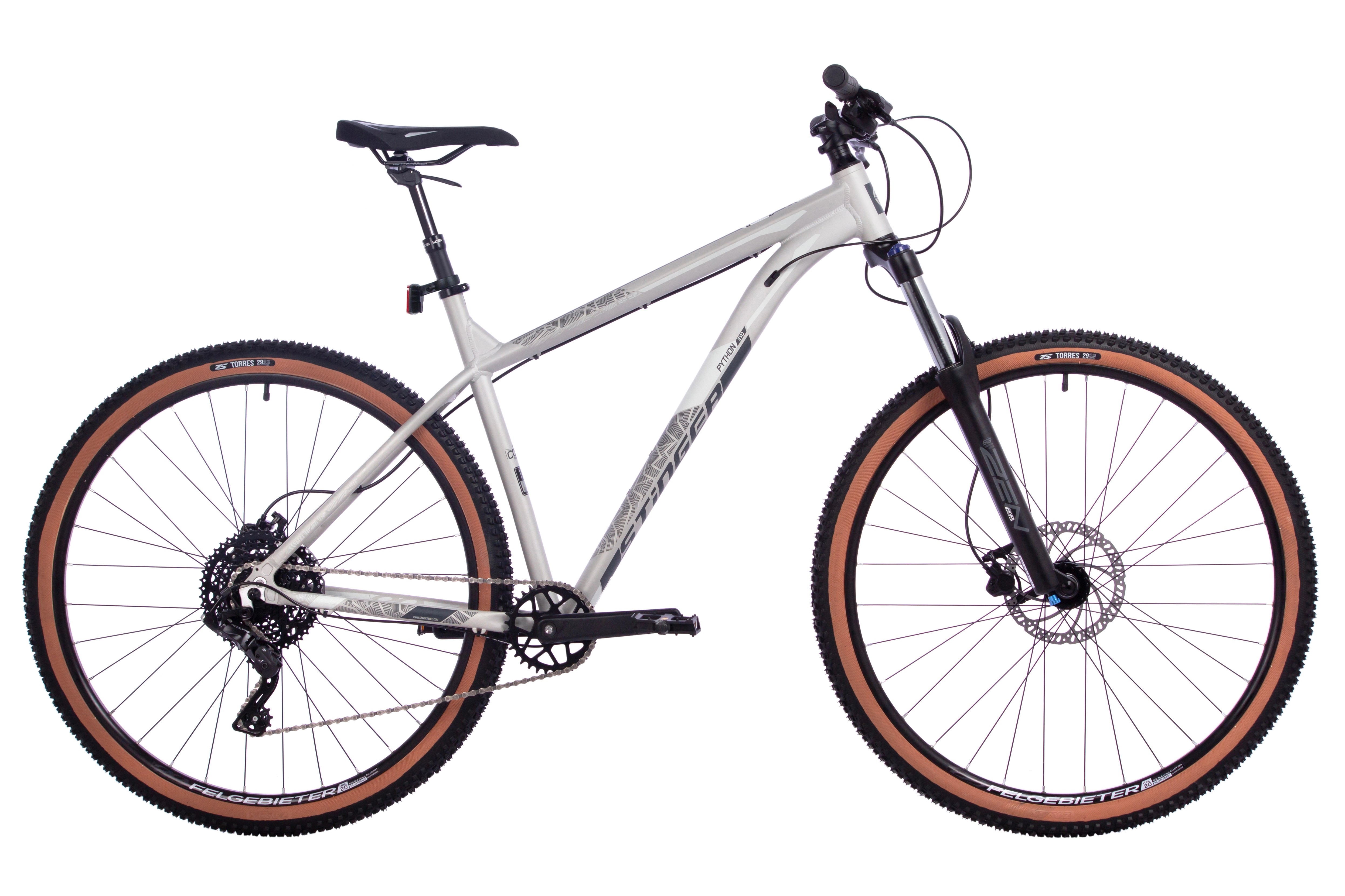  Велосипед STINGER PYTHON EVO 29" серый, рама 18" (M)