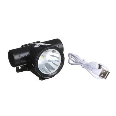  Фонарь налобный аккум. 3Вт, 1200мАч, 2 режима, USB /221-018/