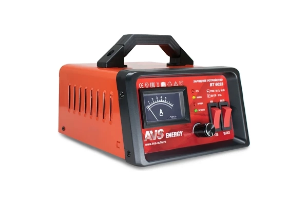  Зарядное устройство АКБ AVS ВТ-6023 (6/12В, 5А до 50А/ч) /80908/