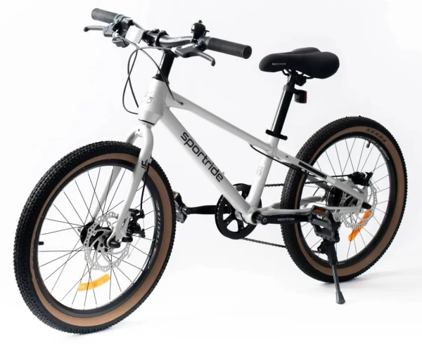  Велосипед SPORTRIDE AL 20 D (7 ск., рост OS) светло-серый 2026