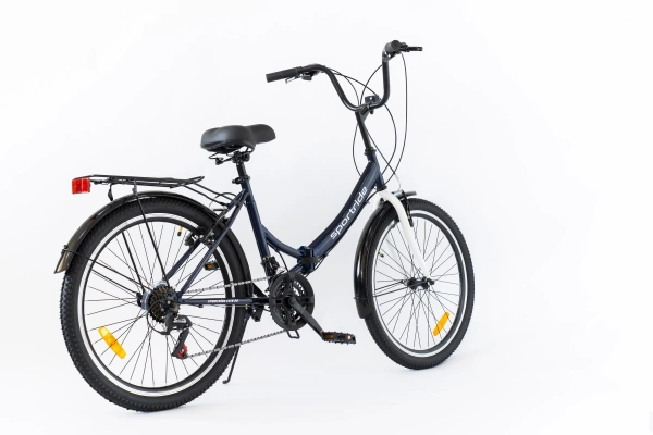  Велосипед SPORTRIDE CITY 24 (21 ск., рост OS) синий 2025