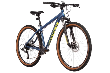  Велосипед FOXX MERIDIAN 27,5" синий, алюминий, рама 16" 