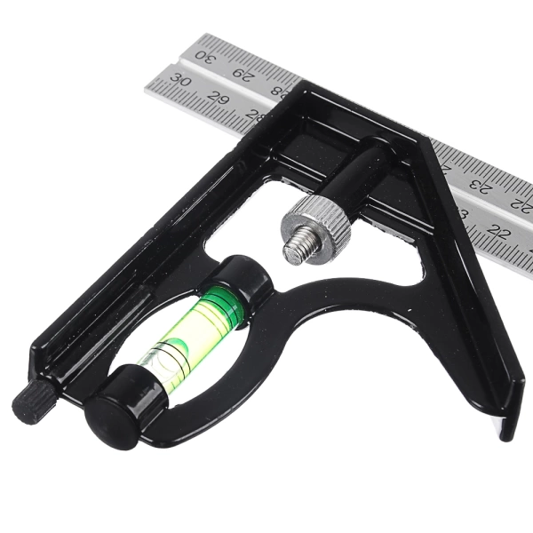  Угольник комбинир.с уровнем 300мм /659-082/