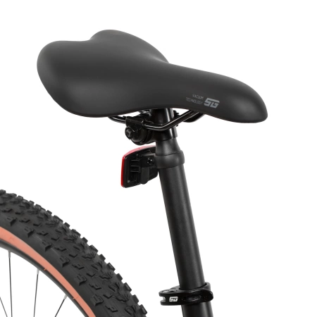  Велосипед FOXX MERIDIAN 27,5" черный, алюминий, рама 16" 