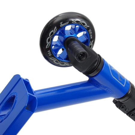  Самокат Haevner трюковой YMIR, синий/черный *