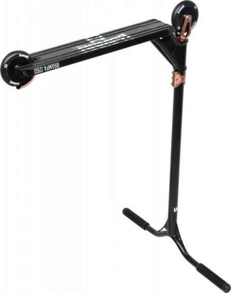  Самокат RRAMPA трюковой 1260 120, черный/медный *