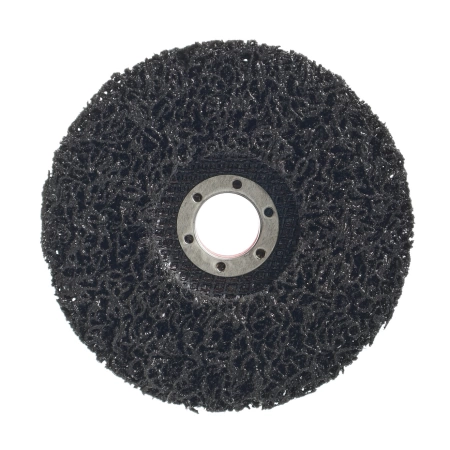  Круг зачистной коралловый 125мм черный (мягкий) /135-110/