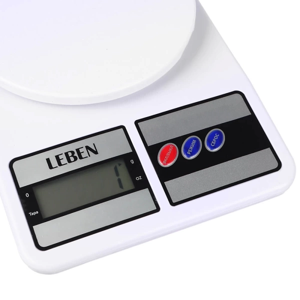  Весы настольные кухонные ЭЛЕКТР. (5кг) /268-056/