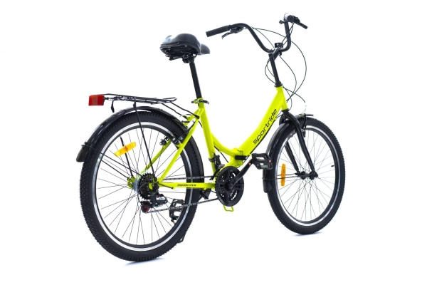  Велосипед SPORTRIDE CITY 24 (21 ск., рост OS) зеленый 2025