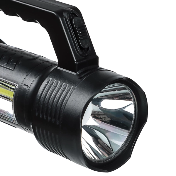  Фонарь аккум. 1+12 LED 1Вт+3Вт, 220В /223-004/ 