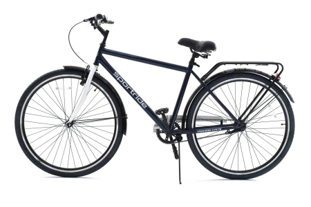  Велосипед SPORTRIDE CITY 28 (1 ск., рост 20") синий 2025