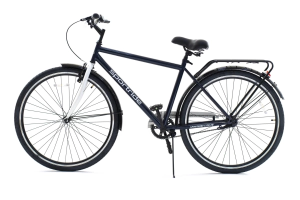  Велосипед SPORTRIDE CITY 28 (1 ск., рост 20") синий 2025