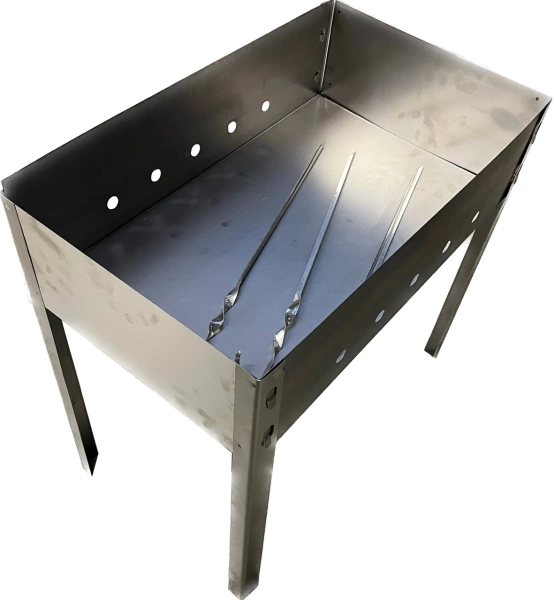  Мангал разборный 500*300*140х0,5мм