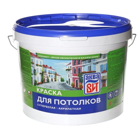 Краска в/эм д/потолков ВАК-5  13,0кг супербелая Аква ВИТ