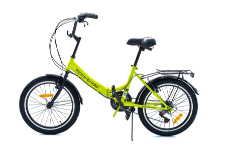  Велосипед SPORTRIDE CITY 20 (21 ск., рост OS) зеленый 2025