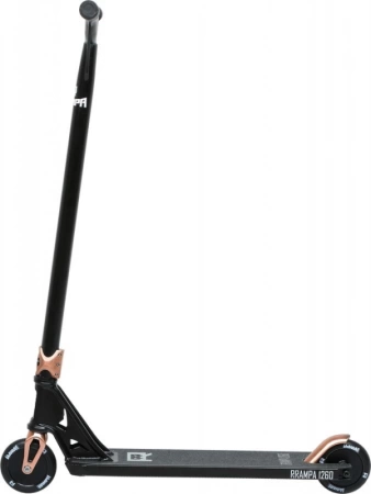  Самокат RRAMPA трюковой 1260 120, черный/медный *