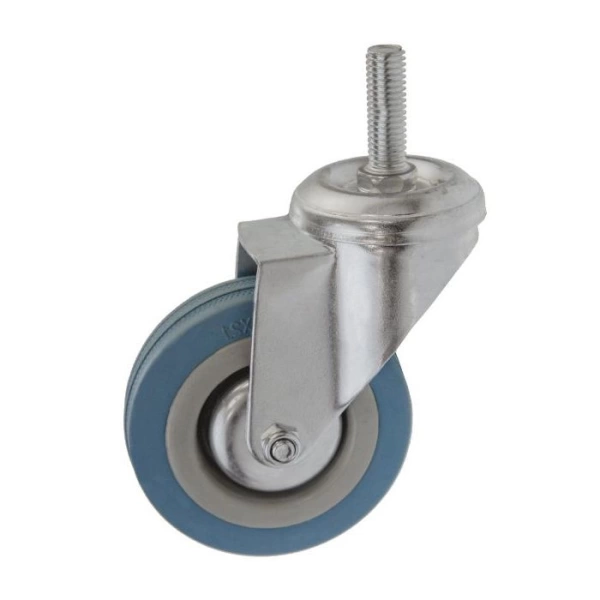  Опора колесная поворотная с болтом  75мм /0354/