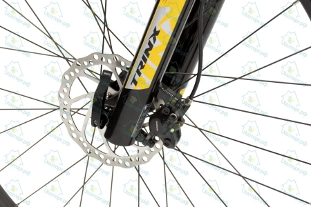  Велосипед TRINX 27,5" Х8 Elite рама 16", серый/черный-желтый *