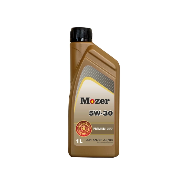  [М] Масло MOZER PREMIUM SAE 5W-30 API SN/CF А3/В4 1л