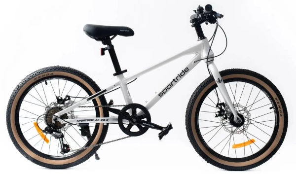  Велосипед SPORTRIDE AL 20 D (7 ск., рост OS) светло-серый 2026