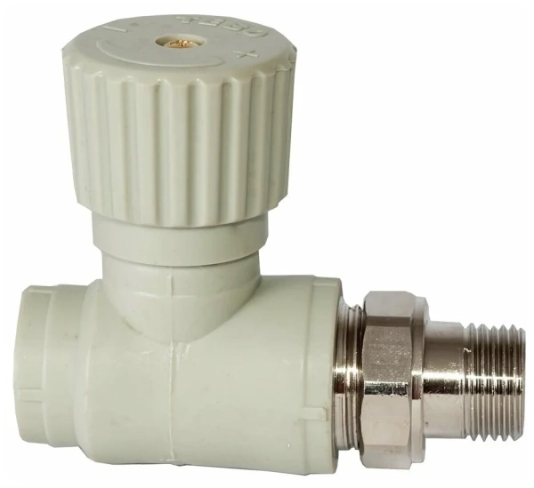  Кран д/радиаторов прямой 20 * 1/2"Н  ПП 