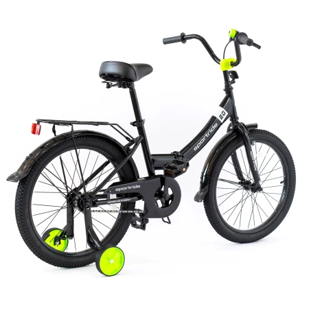  Велосипед SPORTRIDE KIDS 20 COMPACT (1 ск., рост OS) черный 2025